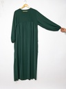 Abaya longue en soie de Médine ref: 2326 pk
