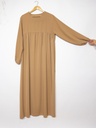 Abaya longue en soie de Médine ref: 2326 pk