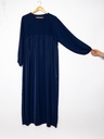 Abaya longue en soie de Médine ref: 2326 pk