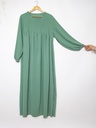 Abaya longue en soie de Médine ref: 2326 pk