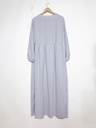 Abaya longue en soie de Médine ref: 2326 pk