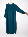 Abaya longue en soie de Médine ref: 2326 pk