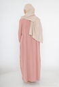 Abaya longue en soie de Médine ref: 2379pk