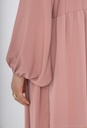Abaya longue en soie de Médine ref: 2379pk