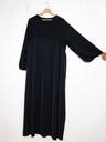 Abaya longue en soie de Médine ref: 2379pk