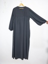 Abaya longue en soie de Médine ref: 2379pk
