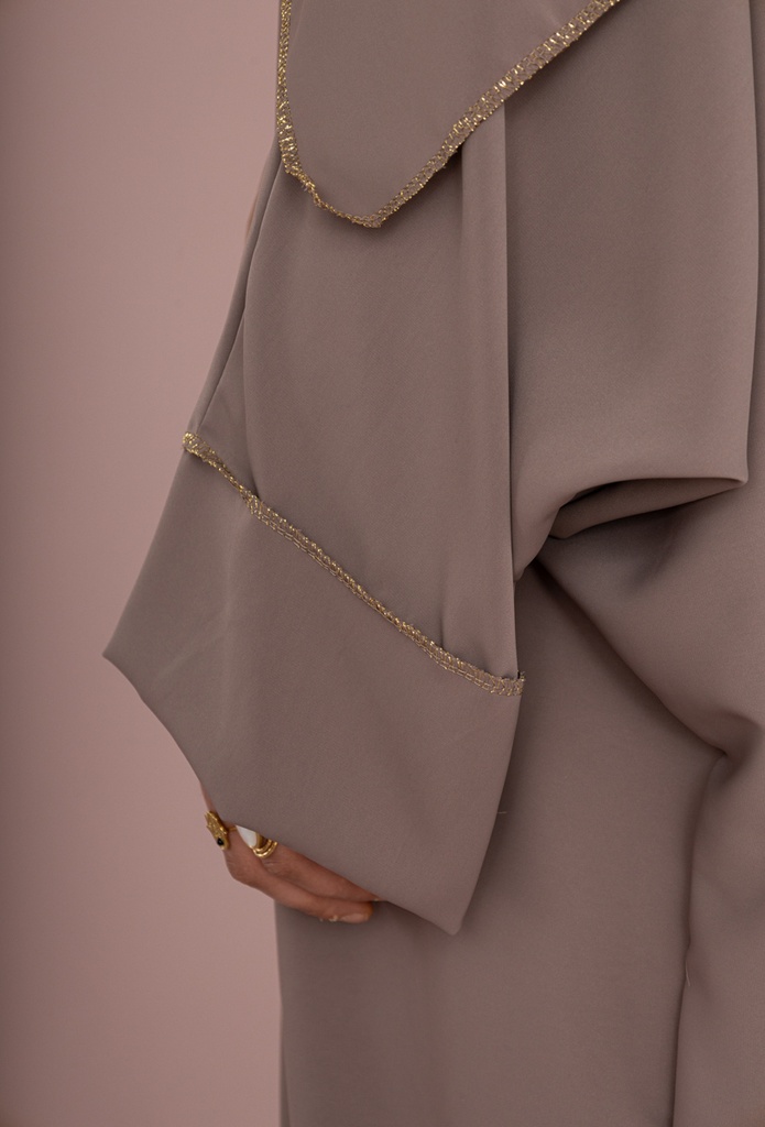 Abaya longue femme ref: 2381pk