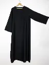Abaya en imitation lin REF: Ro2352xlm