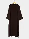 Abaya manche large en jazz pour 185cm REF: RoL2333jazz