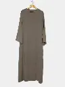 Abaya manche large en jazz pour 185cm REF: RoL2333jazz