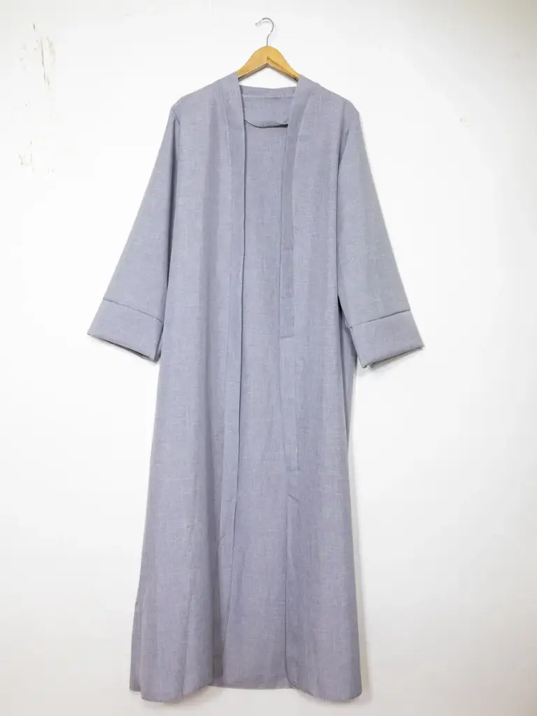 Kimono manche large pour femme ref:Gi2361flam (Light Gray)