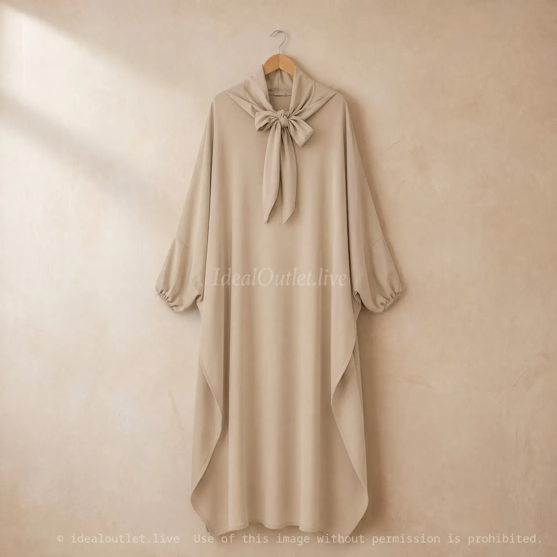 Jilbeb longue femme REF: 2350-3PK (Beige)