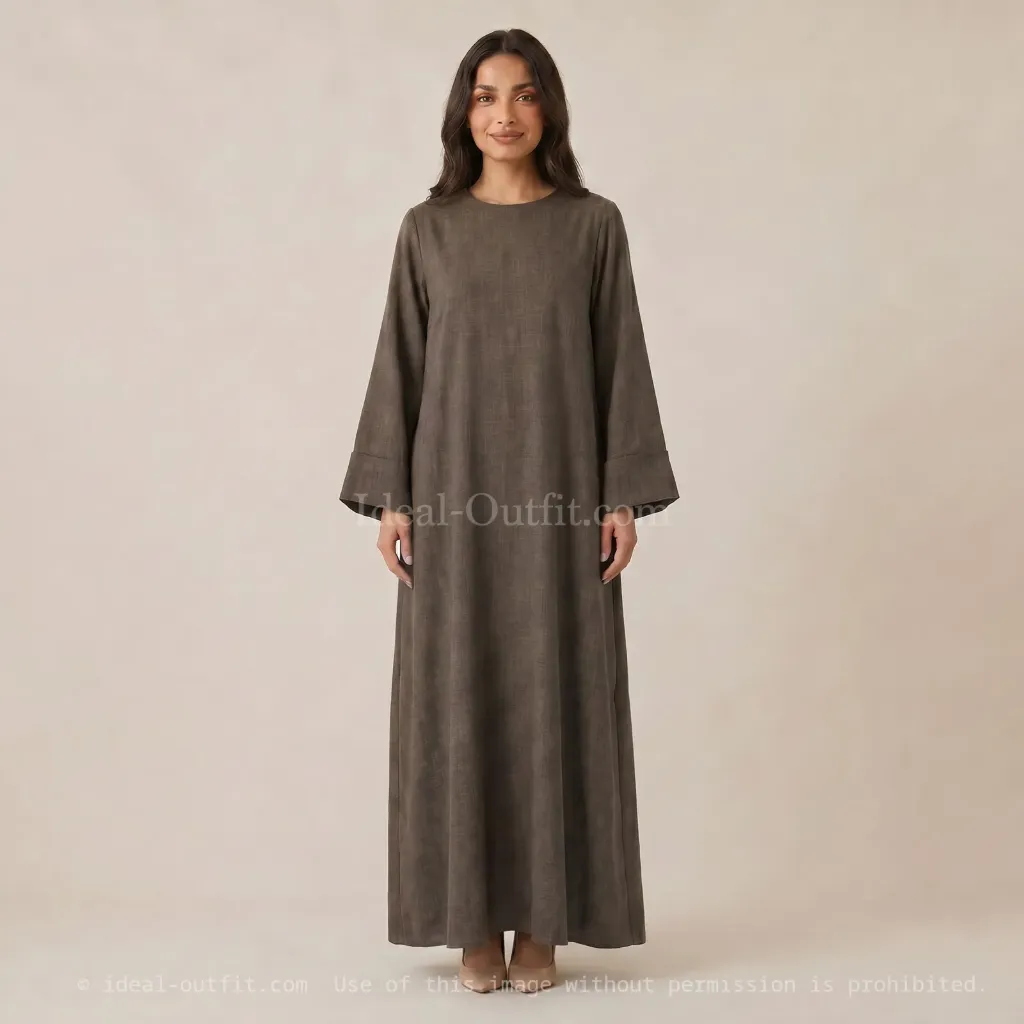 Abaya longue large ref:Ro2352lin