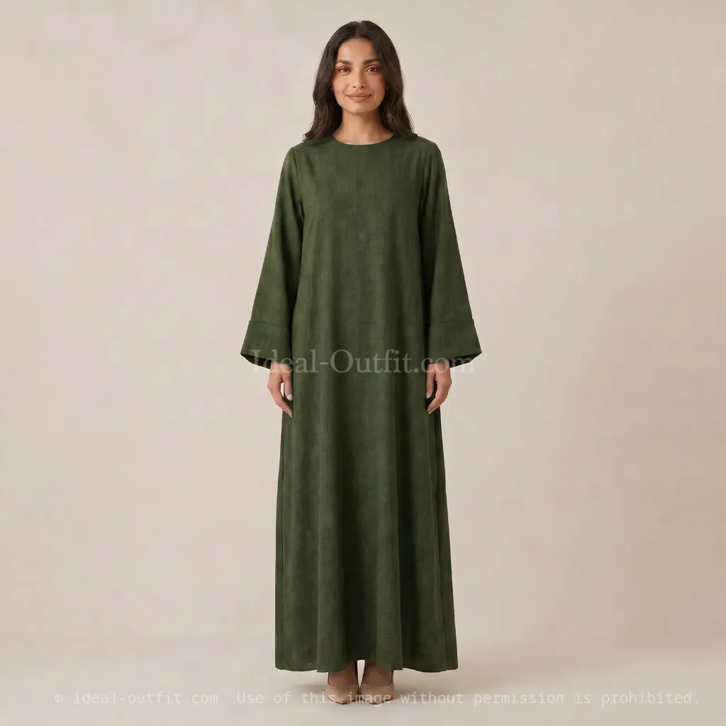 Abaya longue large ref:Ro2352lin 