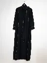 Abaya soie de Médine ref:Ro2369pkdr