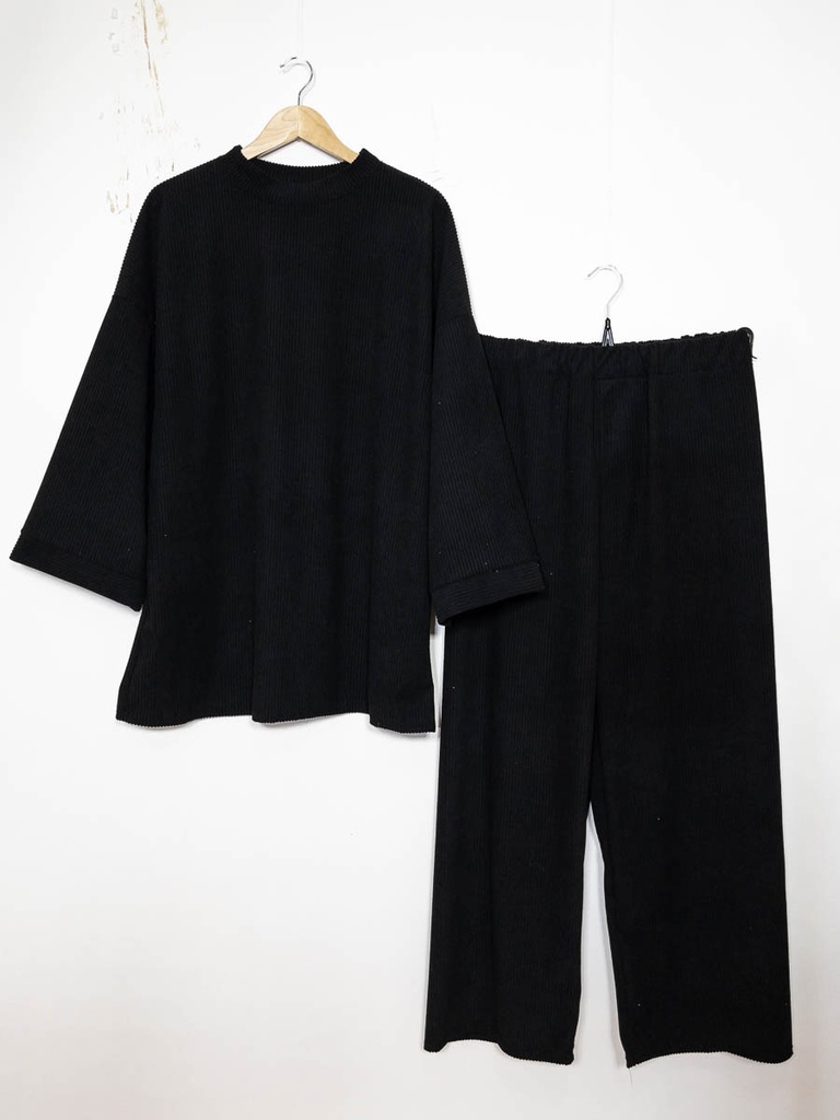 Ensemble côtelé pour l'hiver REF: EN2396PAN-côtelé