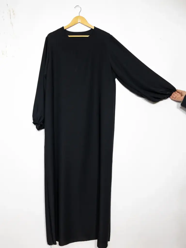 Robe abaya en soie de Médine Ro2370pk
