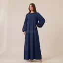 Robe abaya en soie de Médine 2370pk 