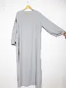 Robe abaya en soie de Médine Ro2370pk