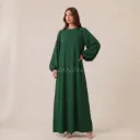 Robe abaya en soie de Médine 2370pk 