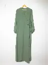 Robe abaya porte feuille ref:Ro2372jazz