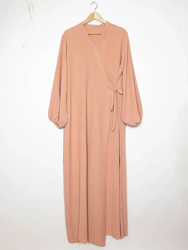 Robe abaya porte feuille ref:Ro2372jazz