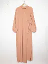 Robe abaya porte feuille ref:Ro2372jazz