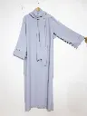 Abaya en soie de Médine pour femme ref:Ro2377pk