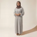 Abaya manche ballon REF: 2379jazz
