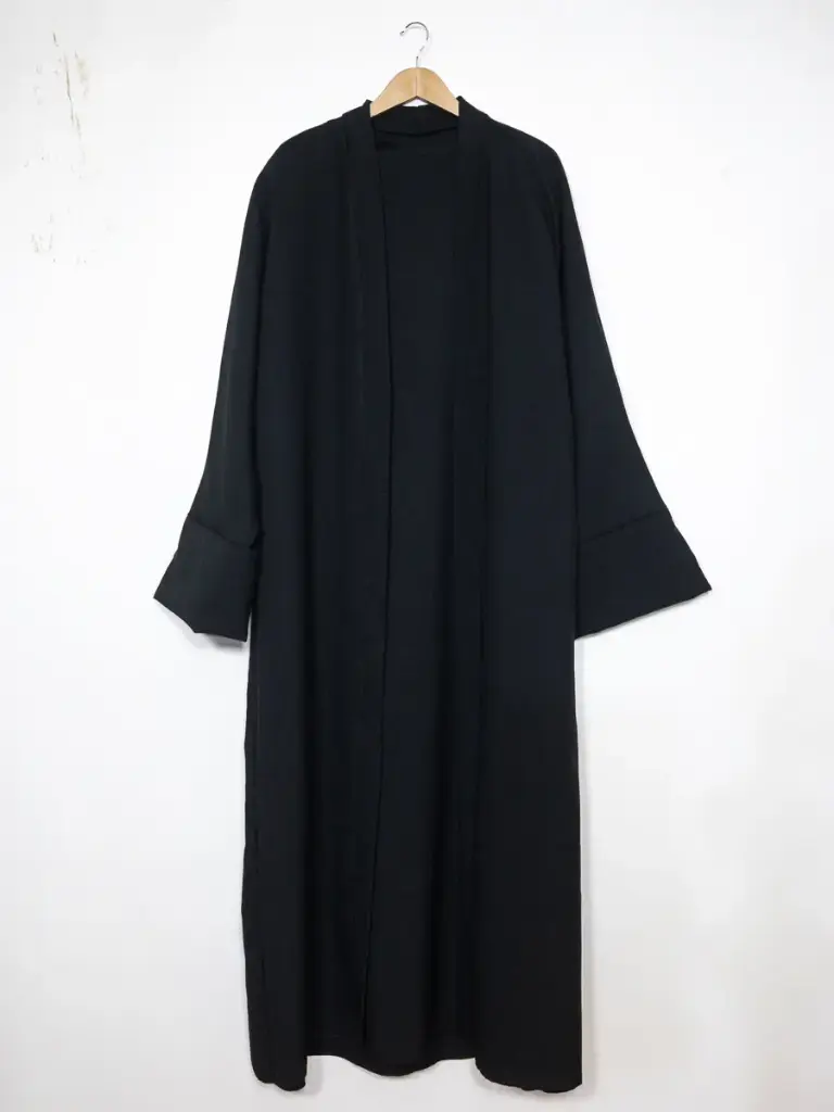 kimono avec débardeur deux pièces Ro2380LIN (Noir)
