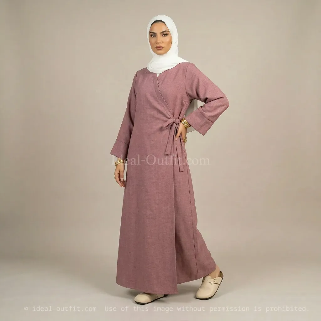 Abaya longue large ref:Ro2383LIN