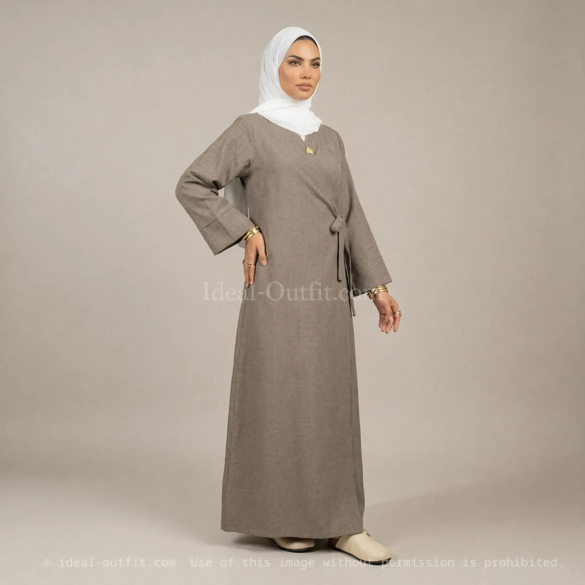 Abaya longue femme ref: RO2382XLM