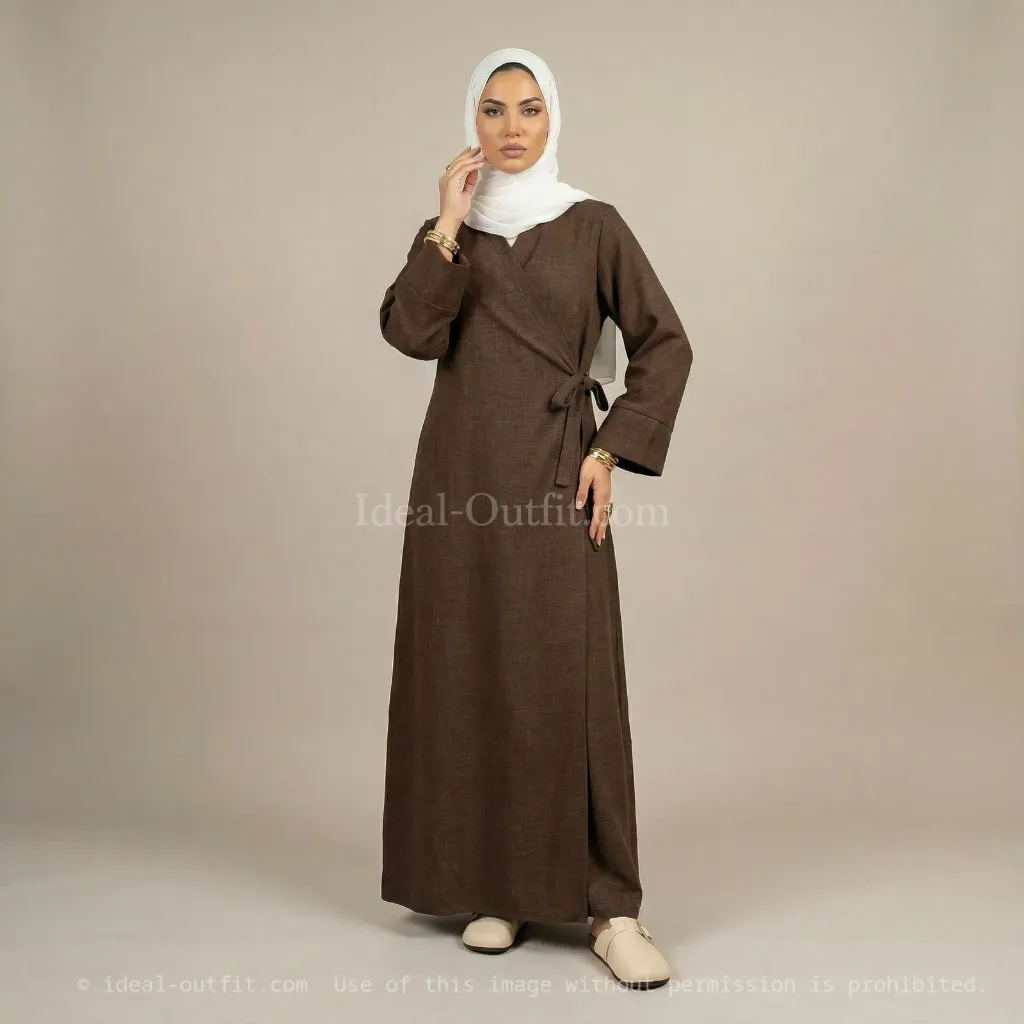 Abaya longue femme ref: RO2382XLM