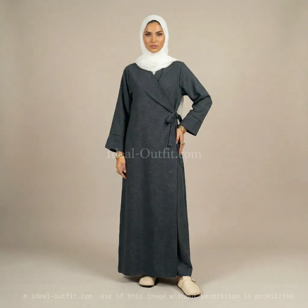Abaya longue femme ref: RO2382XLM