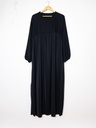 Abaya longue en soie de Médine REF: RO2326PK