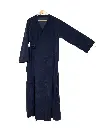 Robe abaya ref:Ro2500velcot velours côtèle