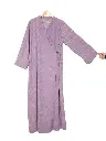 Robe abaya ref:Ro2500velcot velours côtèle