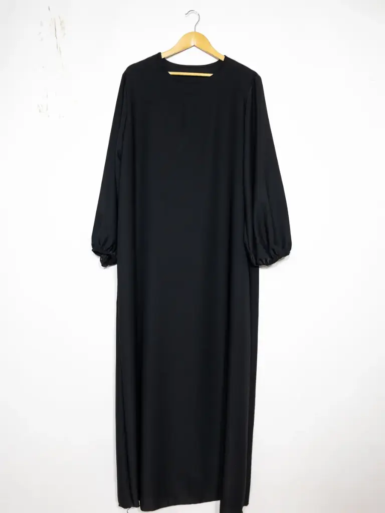 Robe abaya réf RoL2370pk longue pour femme 185cm  (Noir)