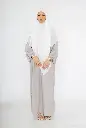 Robe abaya réf RoL2333pk longue pour femme 185cm 