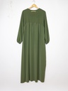 Abaya longue en soie de Médine REF: RO2326PK