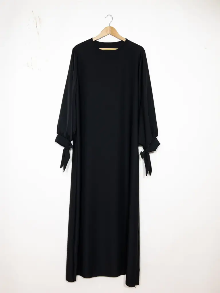 Robe abaya réf RoL2378pk longue pour femme 185cm  (Noir)