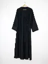 Robe abaya port feuille ref:L2383LIN pour femme 185cm