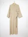 Robe abaya réf RoL2378pk longue pour femme 185cm 