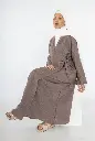 Robe abaya réf RoL2378pk longue pour femme 185cm 