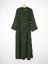 Robe abaya port feuille ref:L2383LIN pour femme 185cm