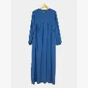 Abaya longue en soie de Médine REF: RO2326PK