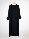 Abaya longue femme ref: 23312pk