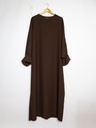 Abaya longue femme ref: 23312pk