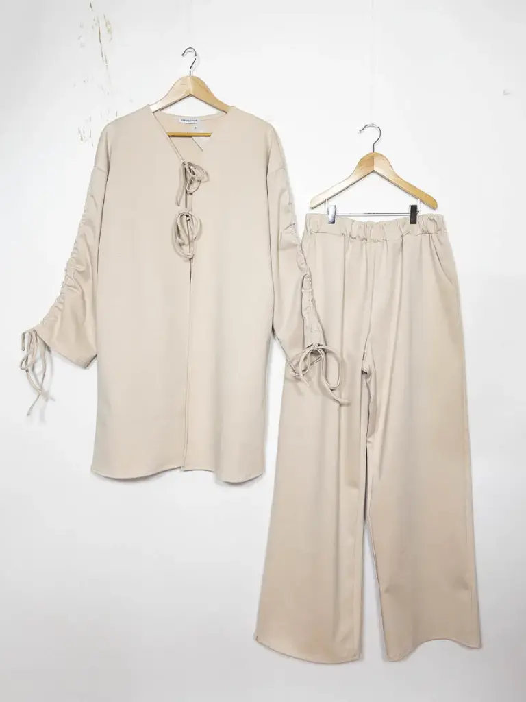 Ensemble pour hiver réf Y107  (Kaki)