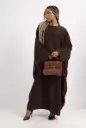 Abaya longue femme REF: RO2389PK-B